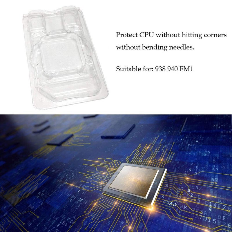 Ximimark 10Pcs Computer CPU Clamshell Tray Box Case Holder Protection Clamshell Container for AMD 938 940 AM2 AM3 FM1 - Image 5